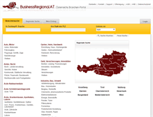 Tablet Screenshot of businessregional.at